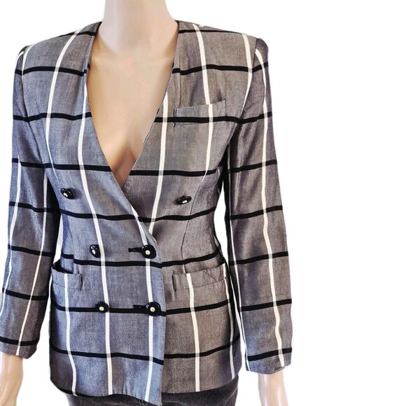 Casual Corner Petite Blazer Size 4P - Picture 4 of 8